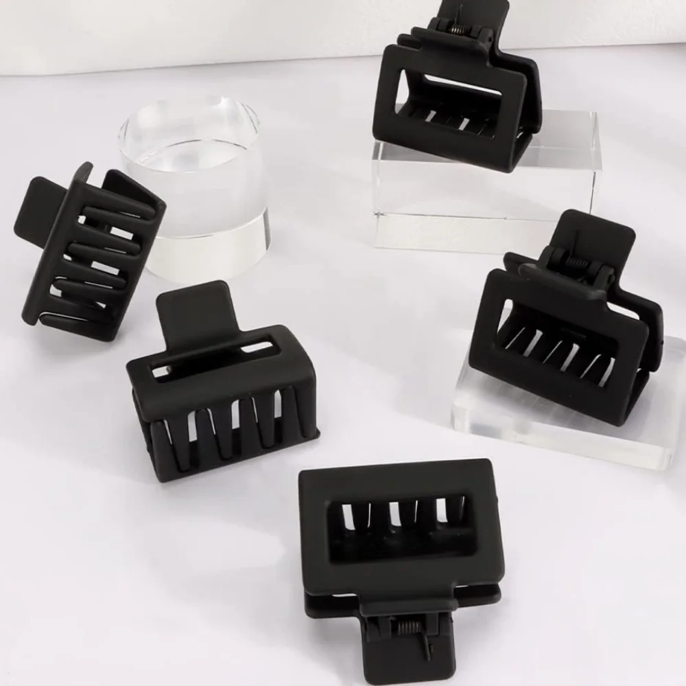 5 mini hair clips